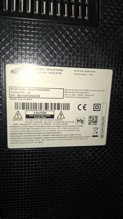 Telewizor Samsung UE32J5100AW, 32 cale. FULLHD