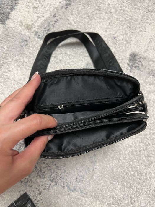 Стильна чоловіча барсетка через плече Gorangd