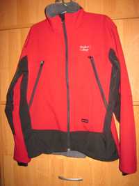 Тепла червона куртка софтшелл (softshell)