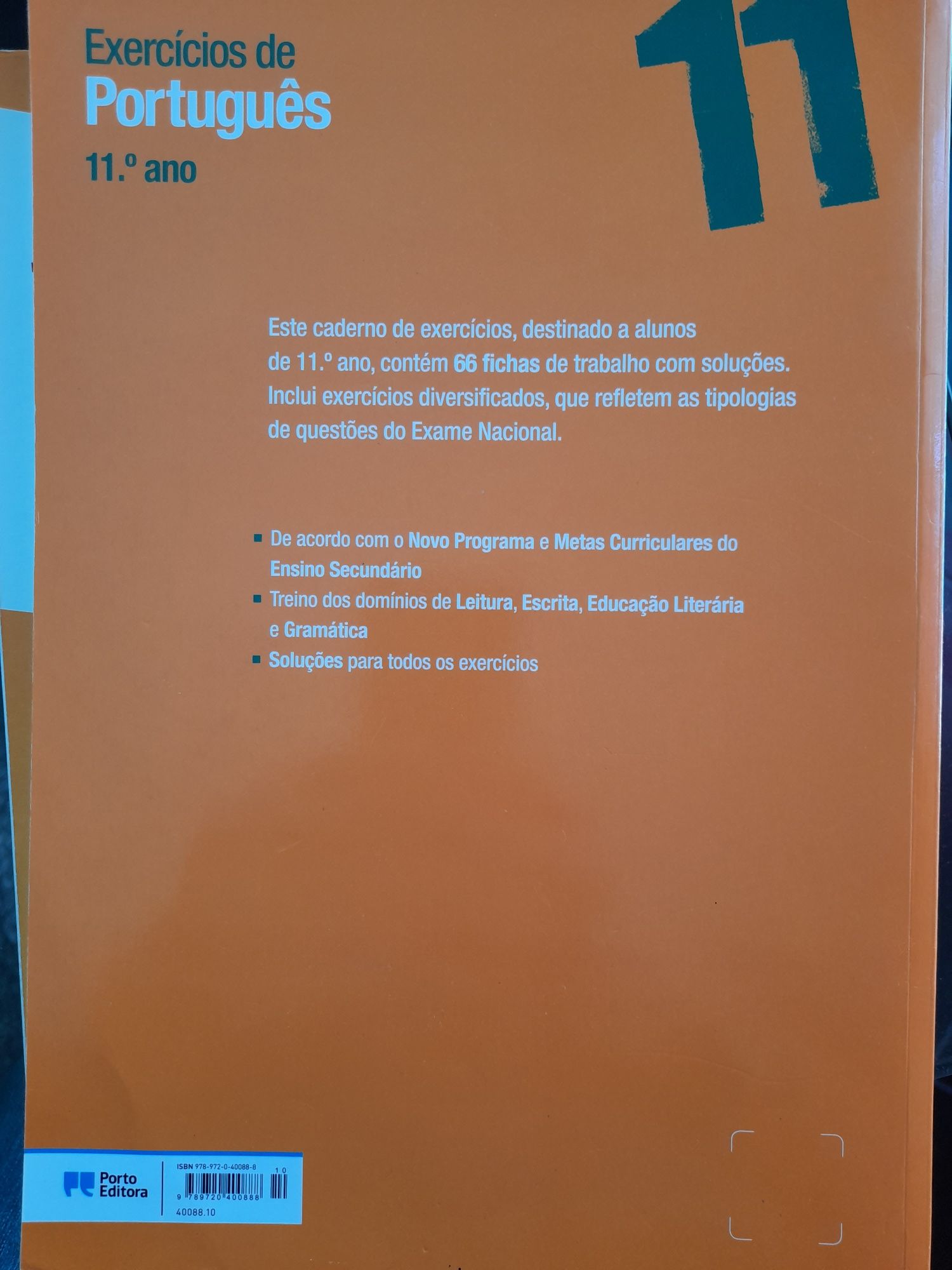 Livros para preparacao para exames de portugues