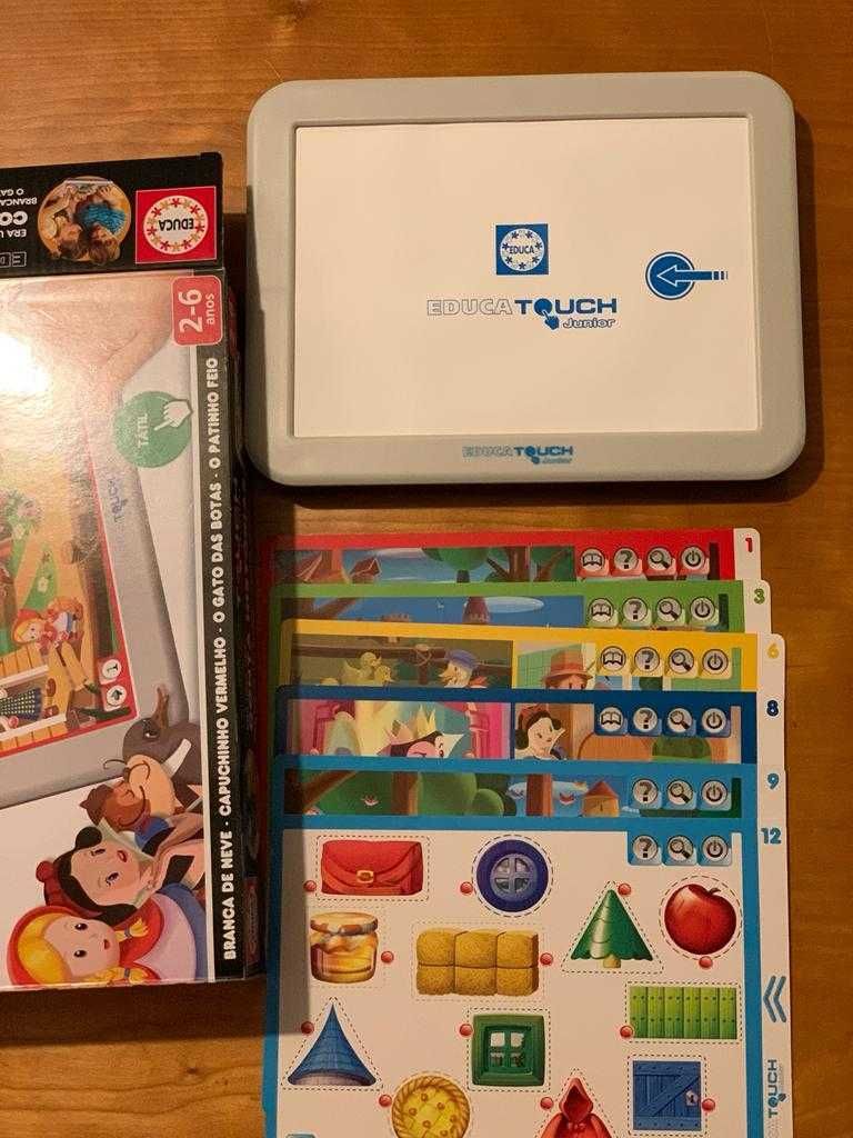 Brinquedo Educa Touch Júnior conta histórias