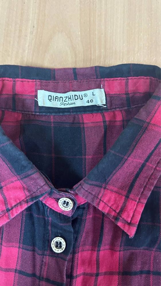 Продам две женские рубашки в клетку colins