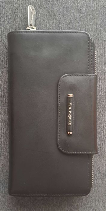 Carteira em pele Samsonite