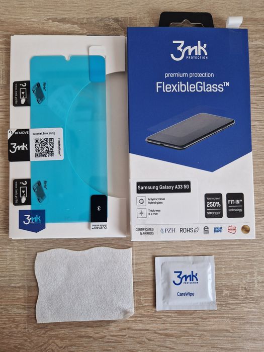 Hartowane szkło hybrydowe 3MK FlexibleGlass do Samsung Galaxy A33 5G