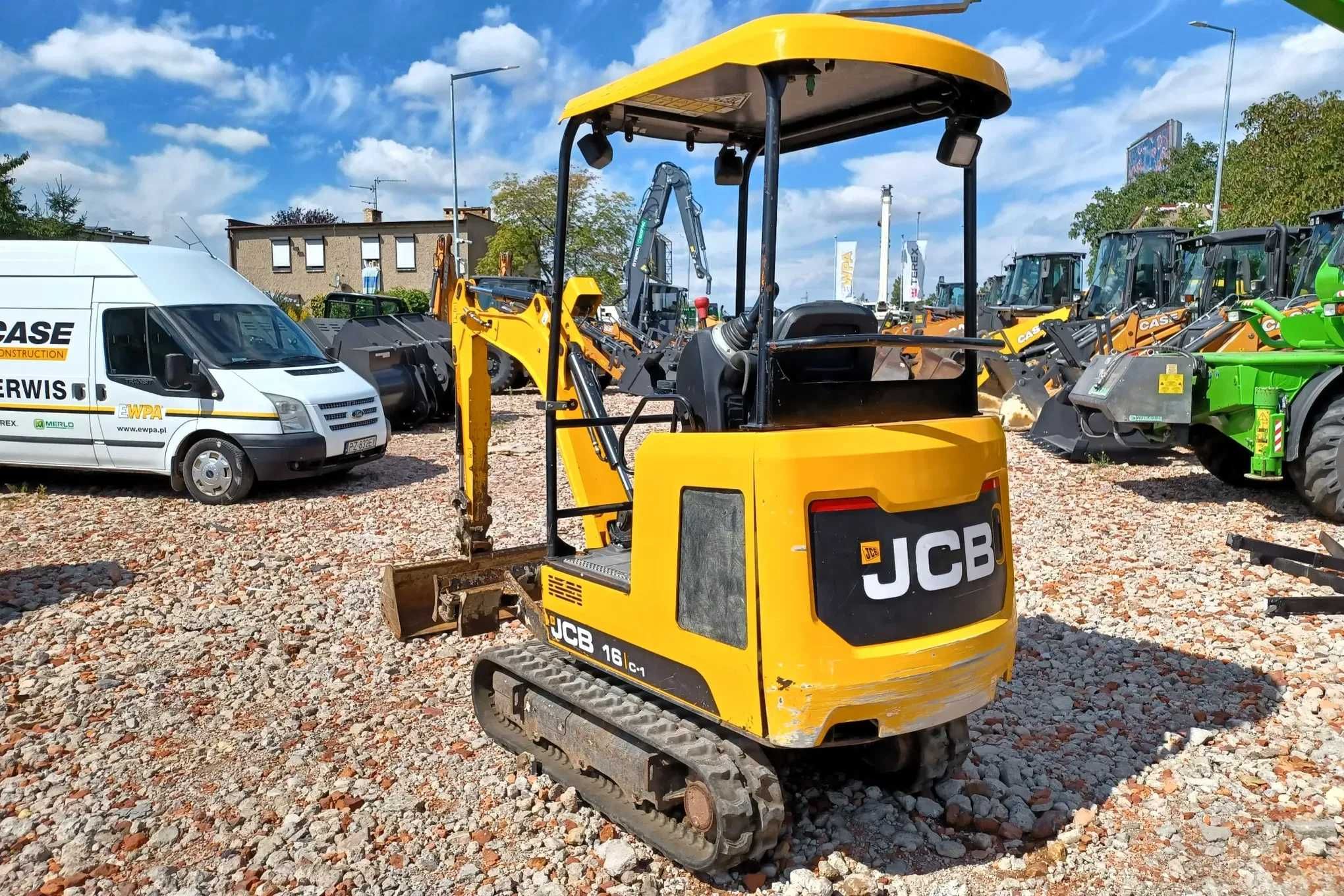 Знижка Мініекскаватор JCB 16C, -14%