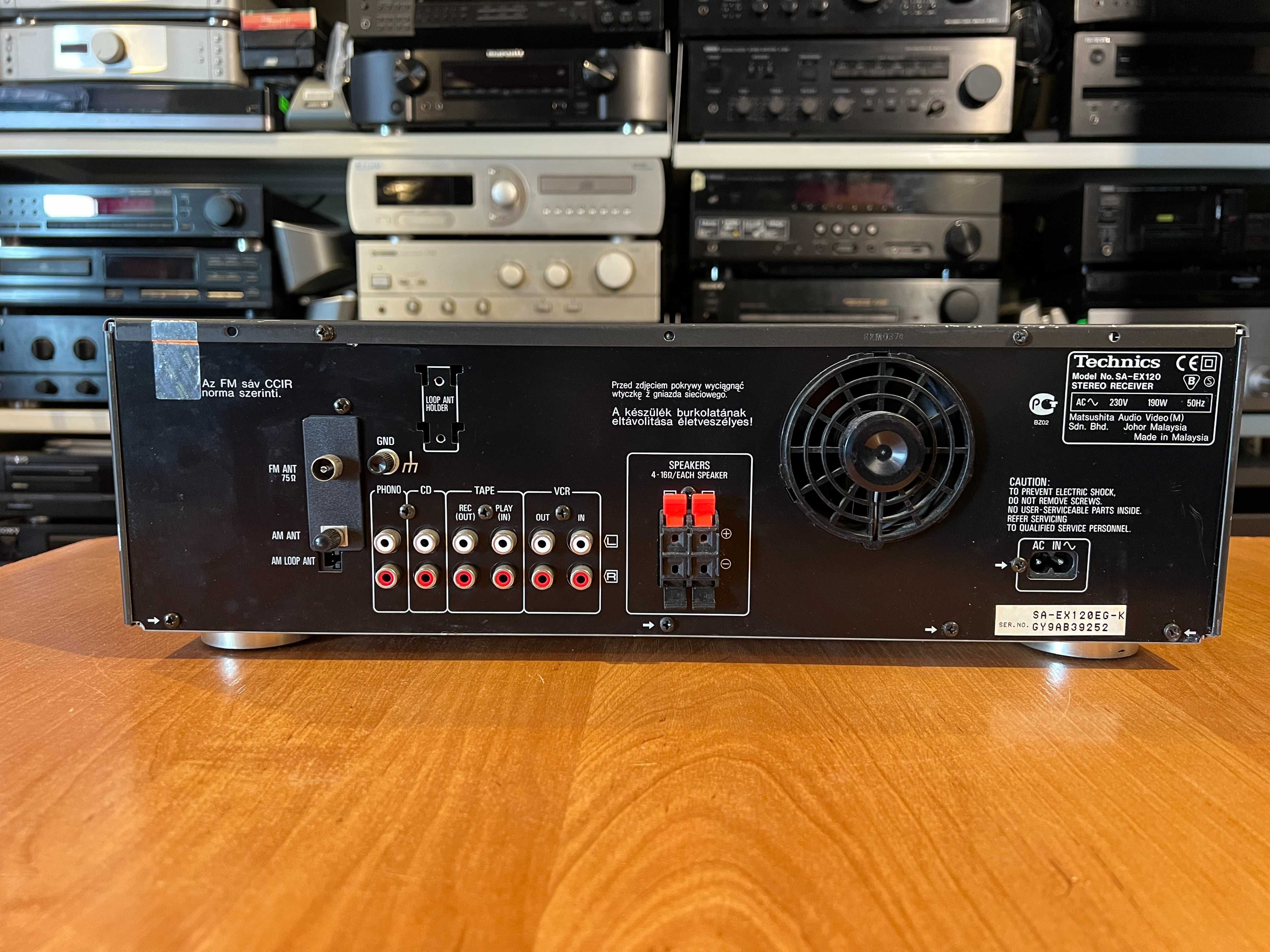 Amplituner stereo Technics SA-EX120 Audio Room