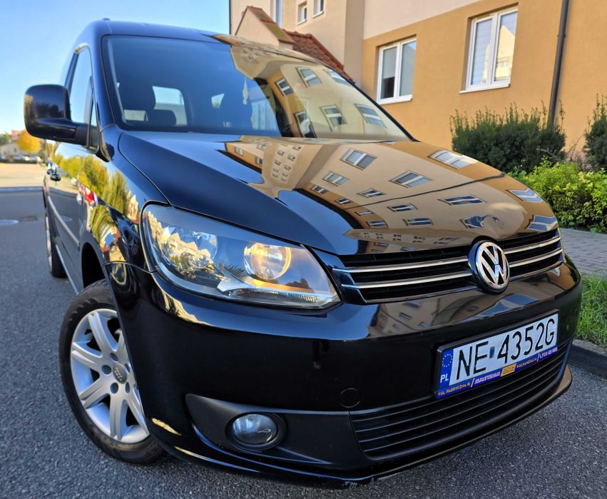 Volkswagen CADDY 1.6Diesel 2011R Bardzo Dobry Stan Automatyczna DSG