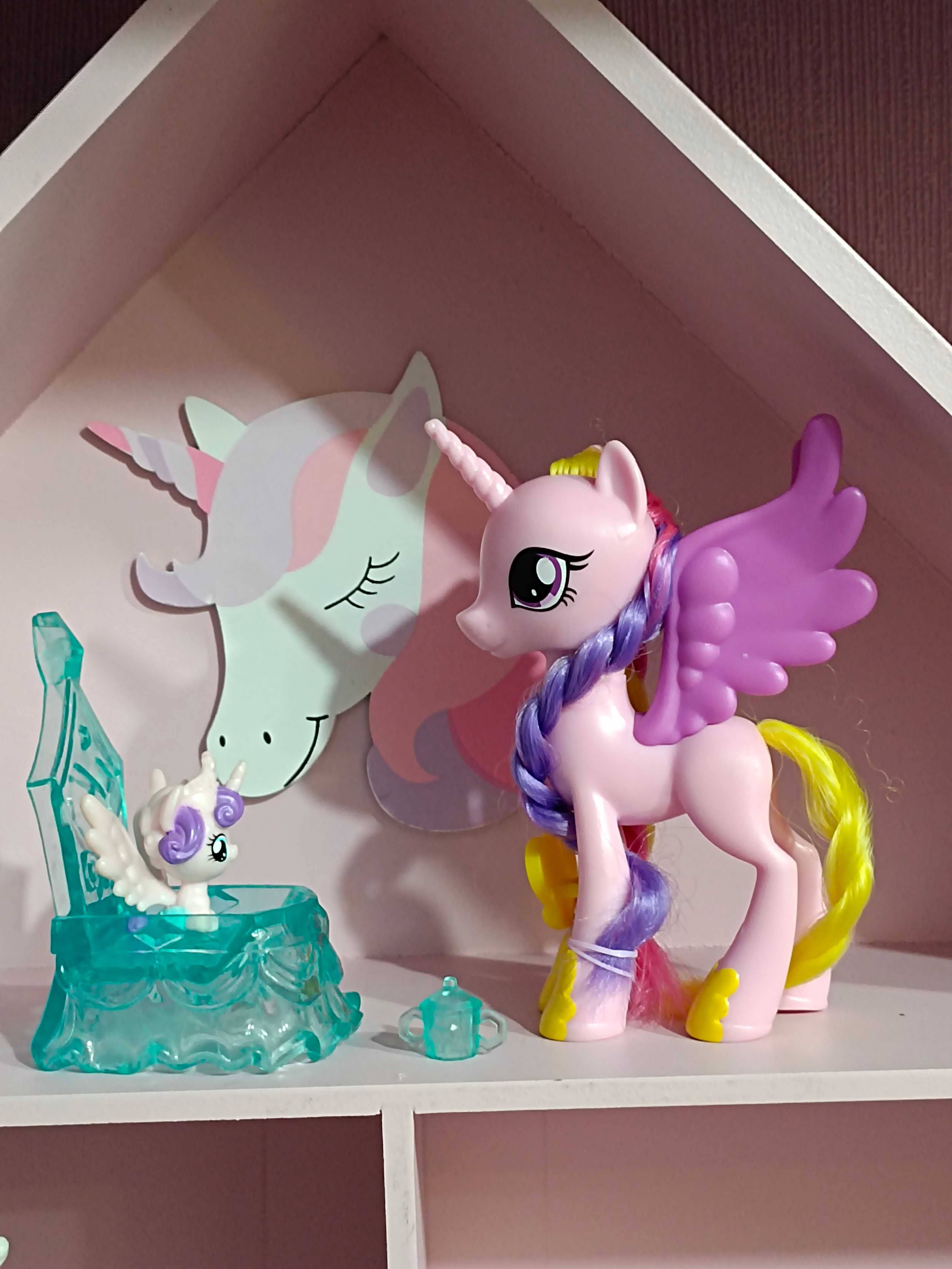 My Little Pony Princess Cadance Shining Flurry rodzina G4  figurka MLP