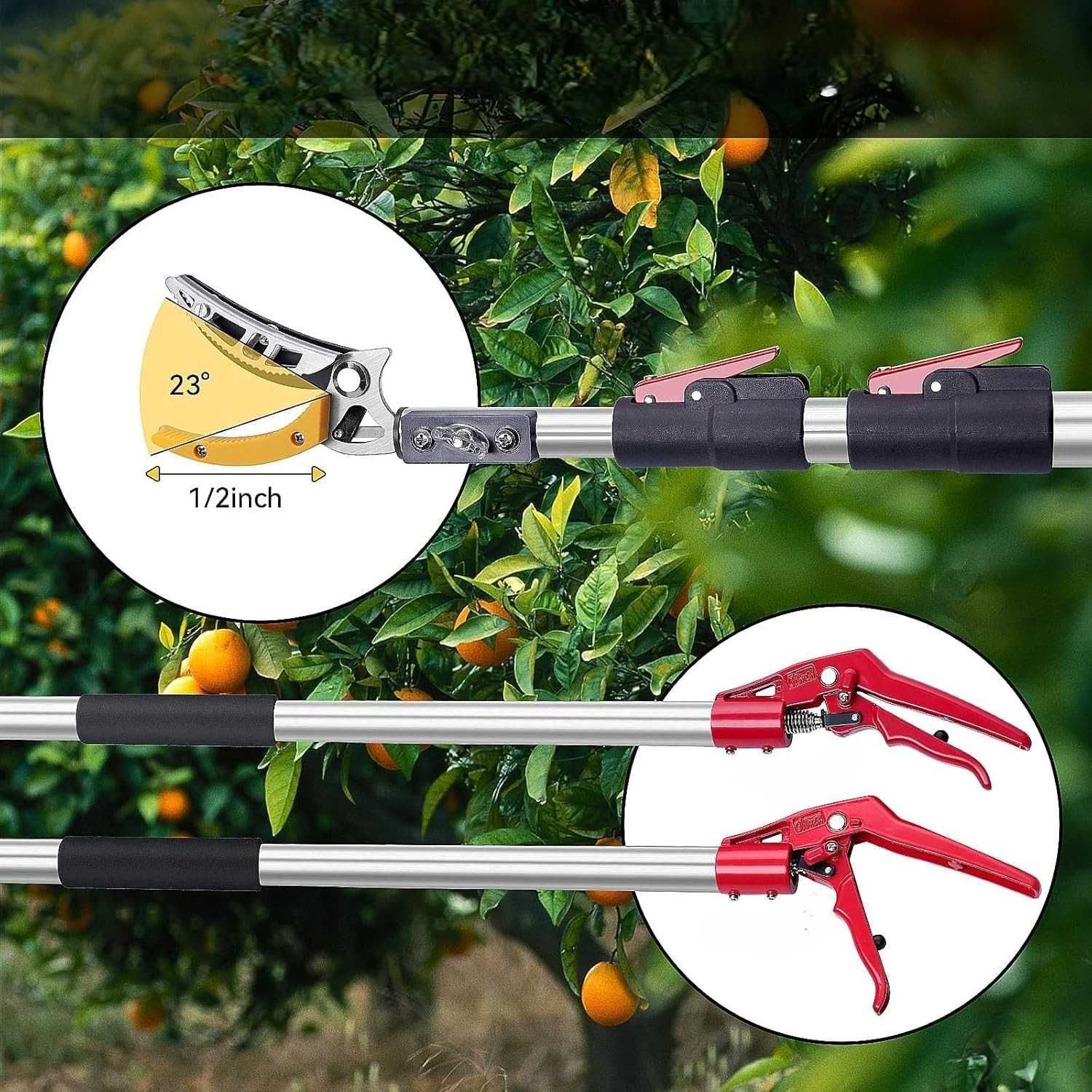 FLORA GUARD teleskopowy sekator 1.4–3.05 m