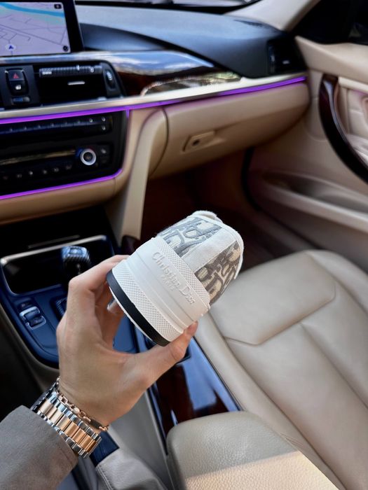 Sneakersy Dior b23 platform grey