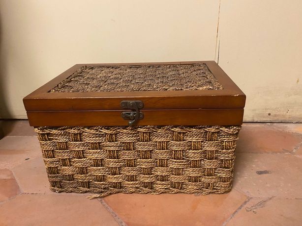 caixa de madeira decorativa