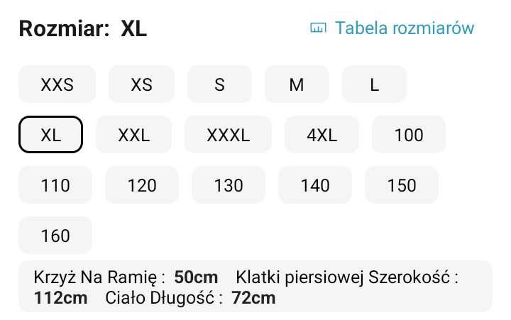 Koszulka, t-shirt męski oddychający materiał L oraz Xl