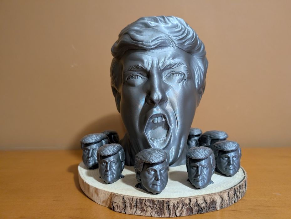 Busto do Donald Trump