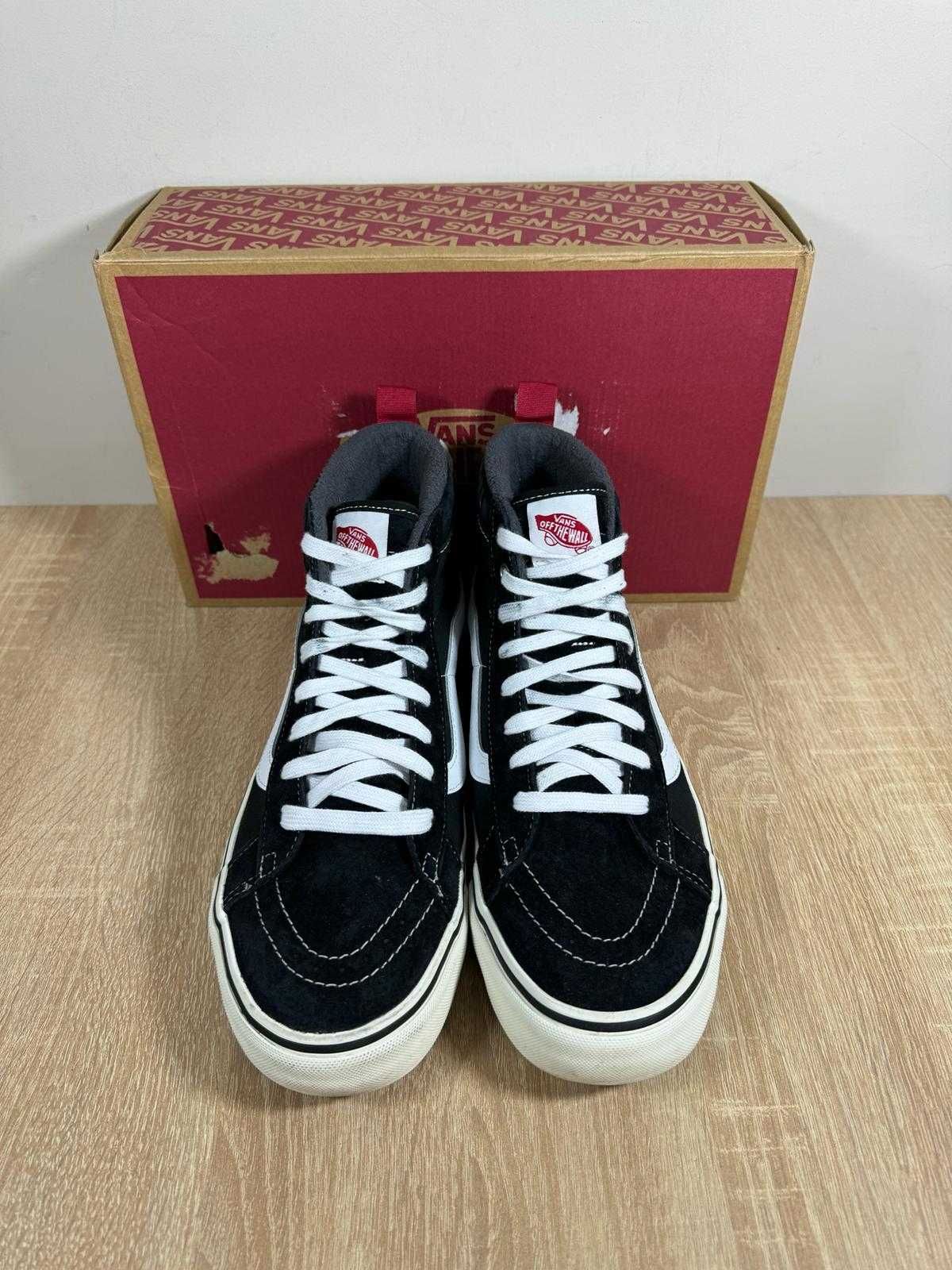 Vans vansy sk8 czarne męskie 43 buty męskie adidasy za kostkę mid