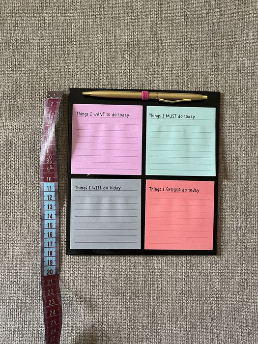 Bloco de notas adesivo + caneta | Flying Tiger | Novo com etiqueta