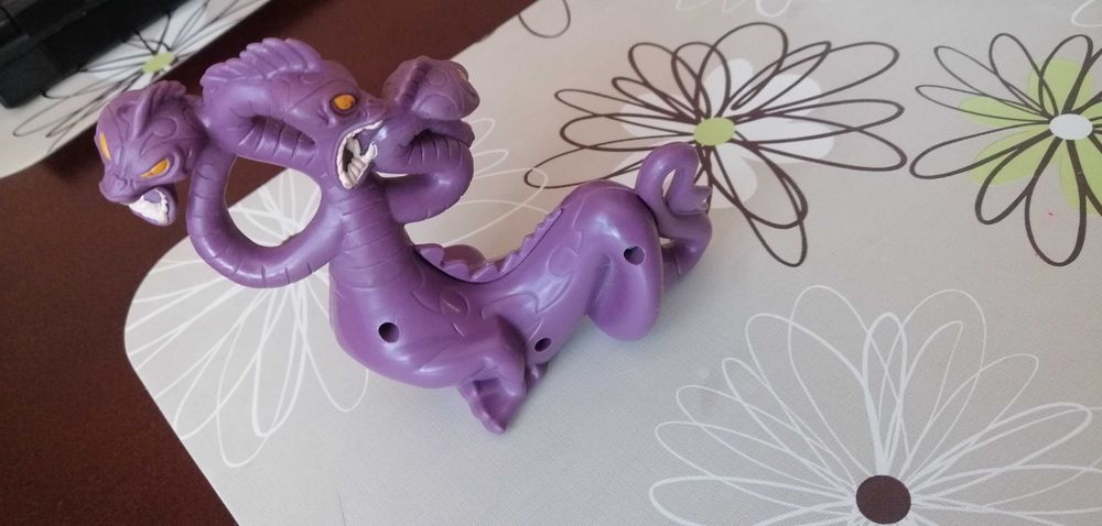 Disney VTG 90's Herkules 4 Hydra Action - smok - kolekcja Happy Meal