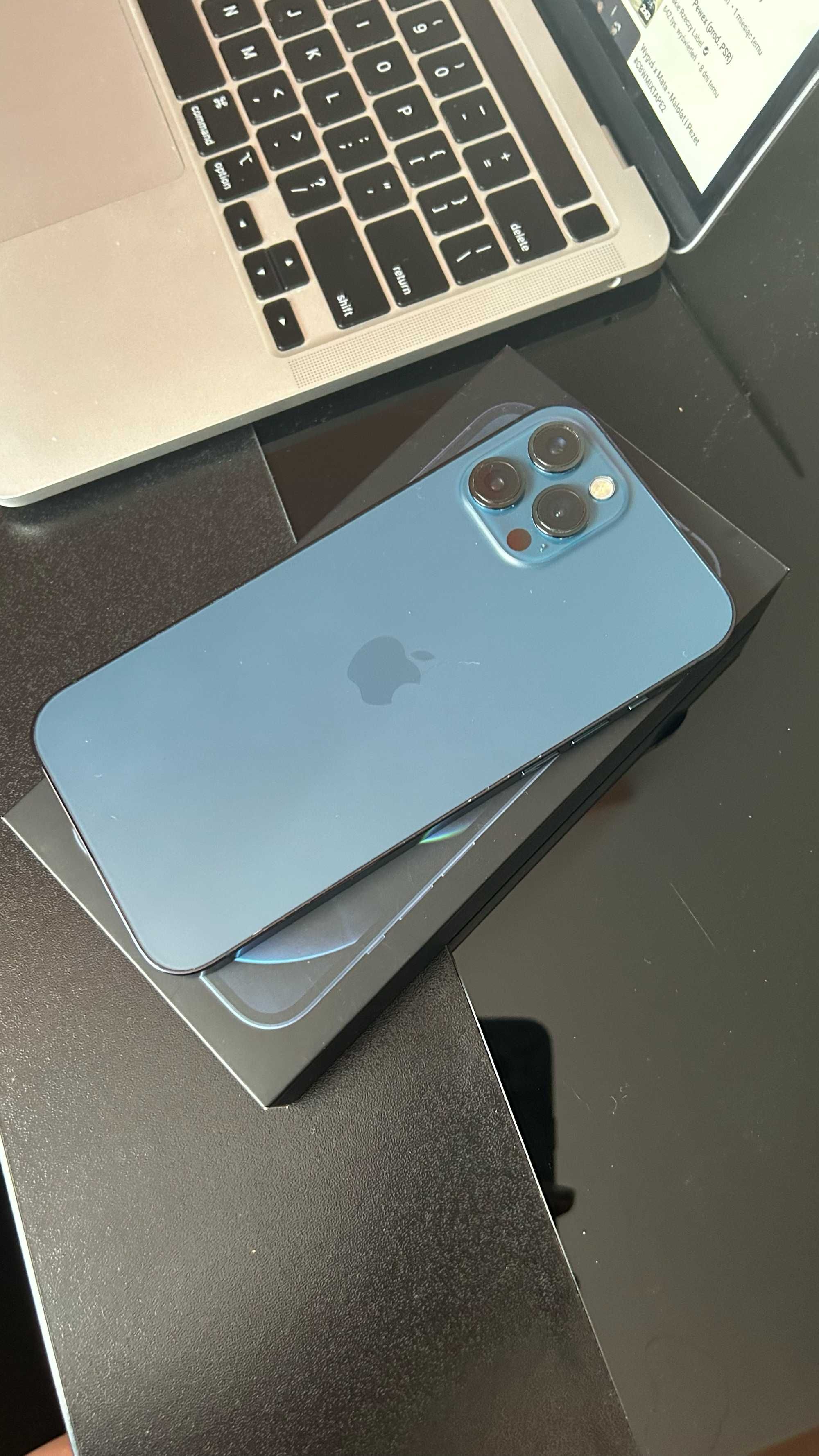 iPhone 12 Pro Max 128 GB Pacific Blue Uszkodzony