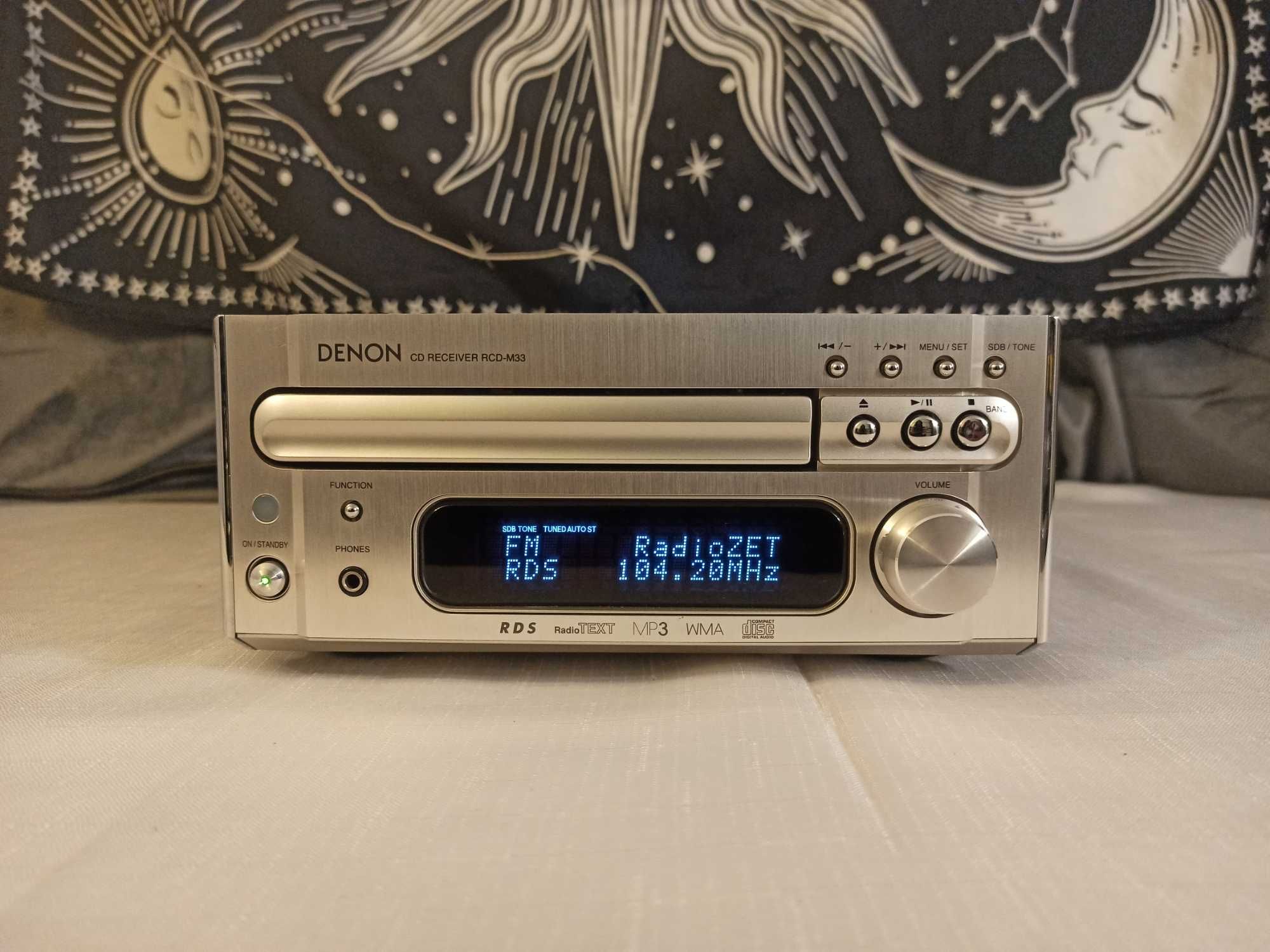 Amplituner z odtwarzaczem CD DENON RCD-M33 miniwieża
