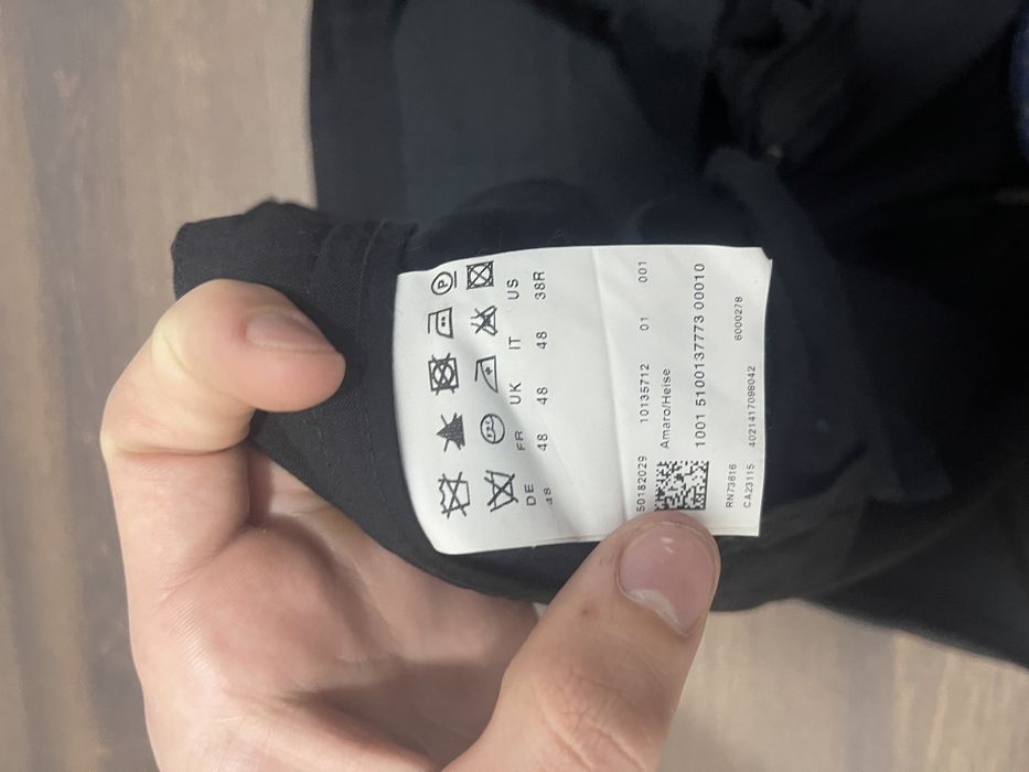 Шерстяні штани брюки Hugo Boss 38 48 M в ідеальному стані!