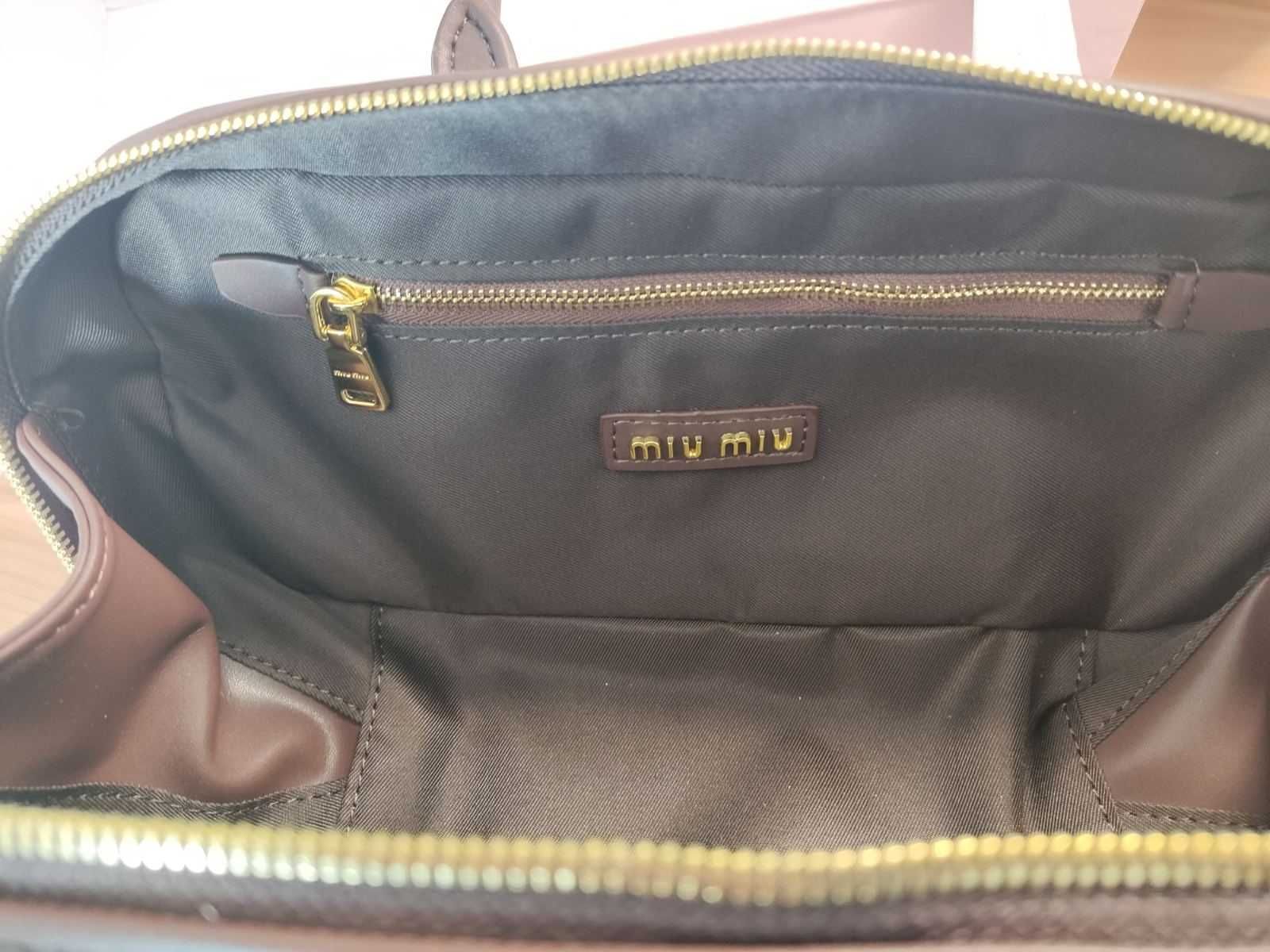 Torebka MIU MIU damska torba, Skora od reki