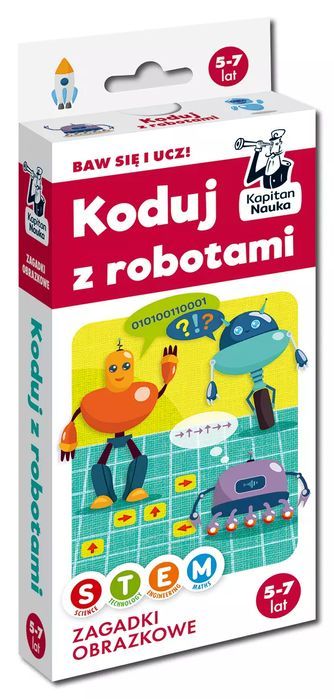 Koduj Z Robotami. Zagadki Obrazkowe 5-7 Lat Anna Świć