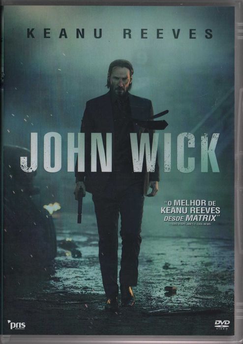 Dvd John Wick - acção - Keanu Reeves/ Willem Dafoe - extras