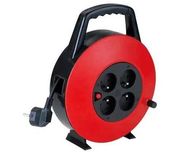 Przedłużacz bębnowy 15m z 4 gniazdami 920W/2300W  czarny