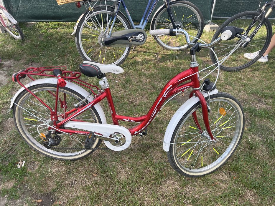 Rower milano czerwony