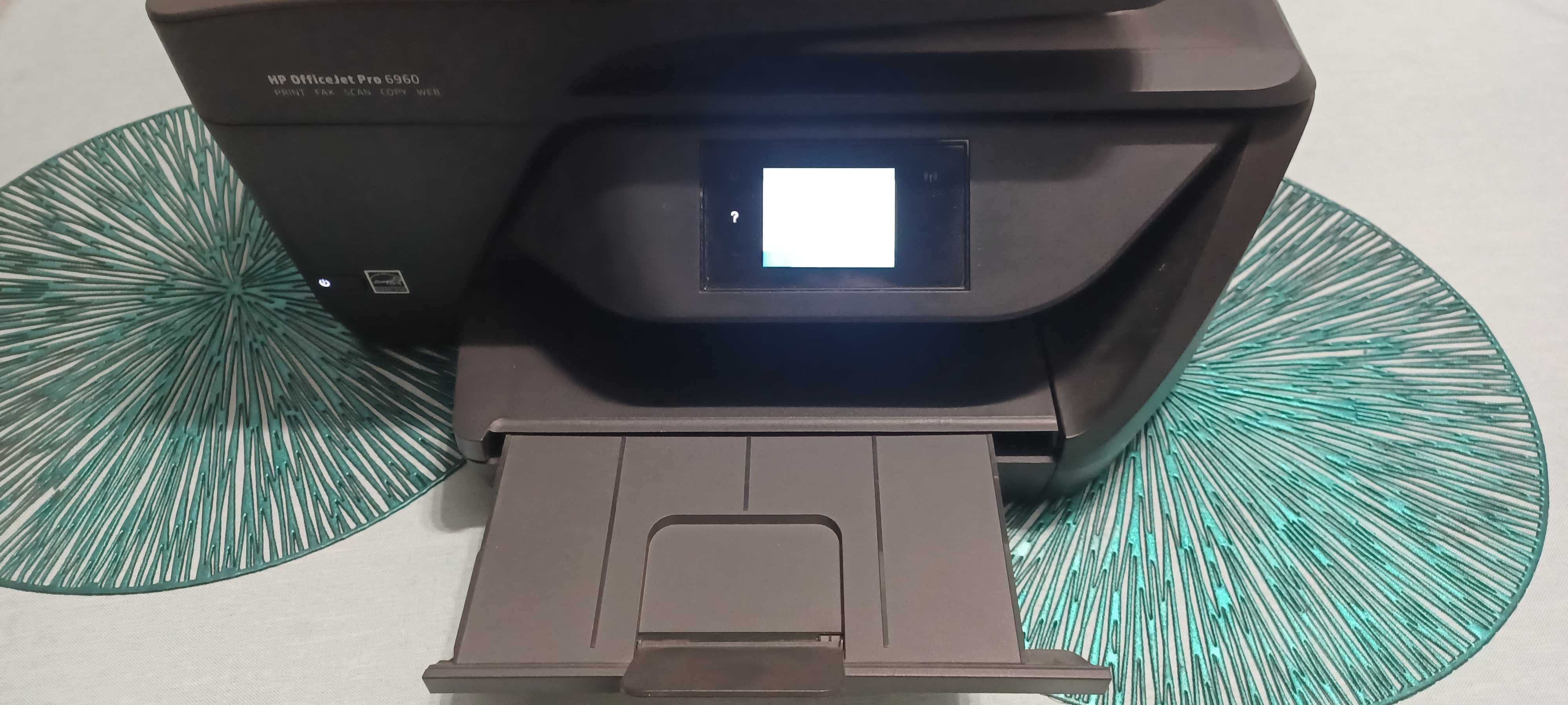 Urządzenie wielofunkcyjne drukarka kolor HP 6960 tani tusz 903XL WiFi