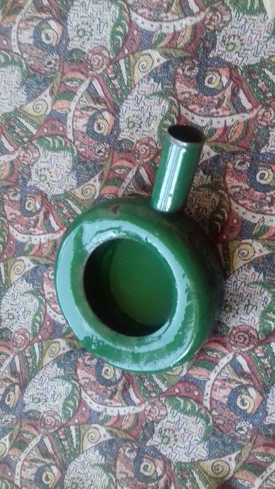 судно підкладне медичне  металеве доросле з металевою кришкою