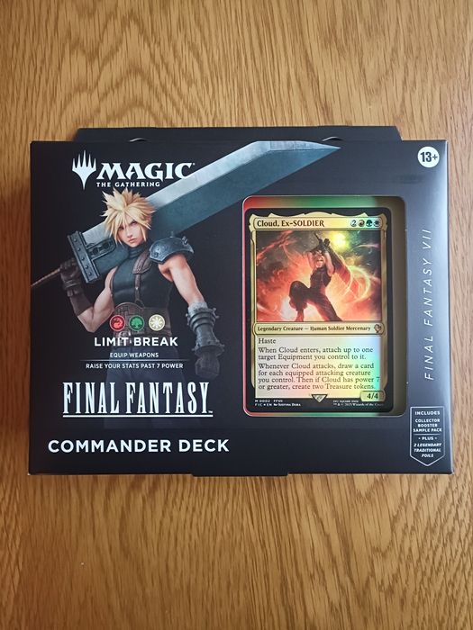 Magic the Gathering - Final Fantasy Commander Decks - Novo e Selado