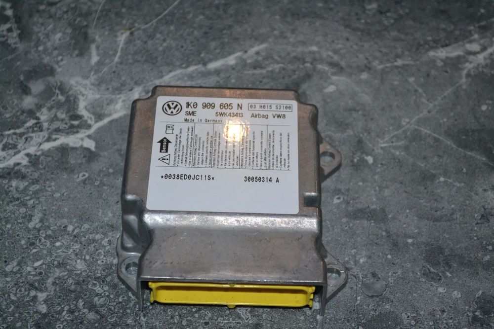 VW SEAT AUDI SKODA STEROWNIK PODUSZEK SENSOR AIRBAG 1K0909605N