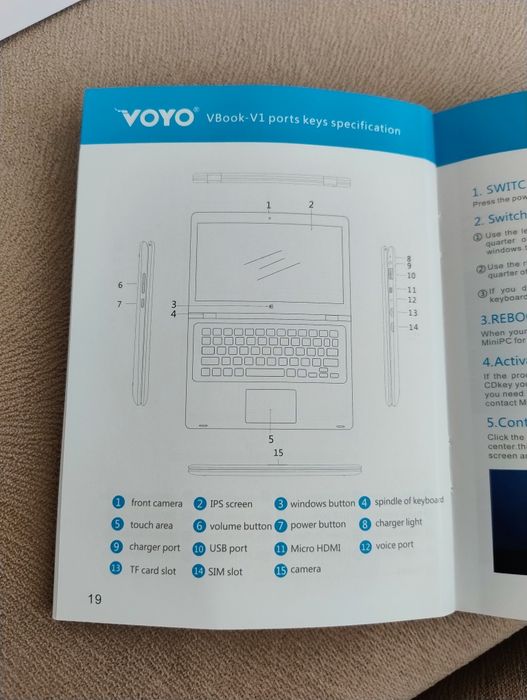 Ноутбук-трансформер Voyo