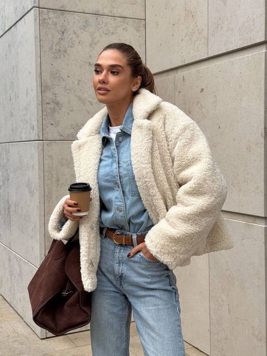 Шубка Тедді шуба верхній одяг тм LOVI