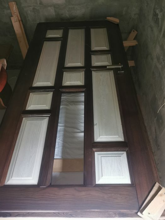 Двері комбіновані дуб+ясень