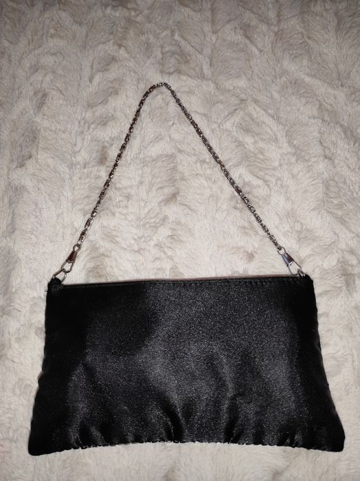 Вечірня сумочка клатч зі штучного шовку