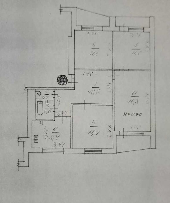 Продам 4 к. квартиру П. поле, ул. Балакирева (Станислава Парталы)