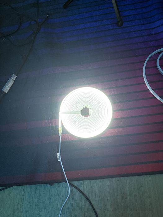 Biała Taśma led 5m do wystroju