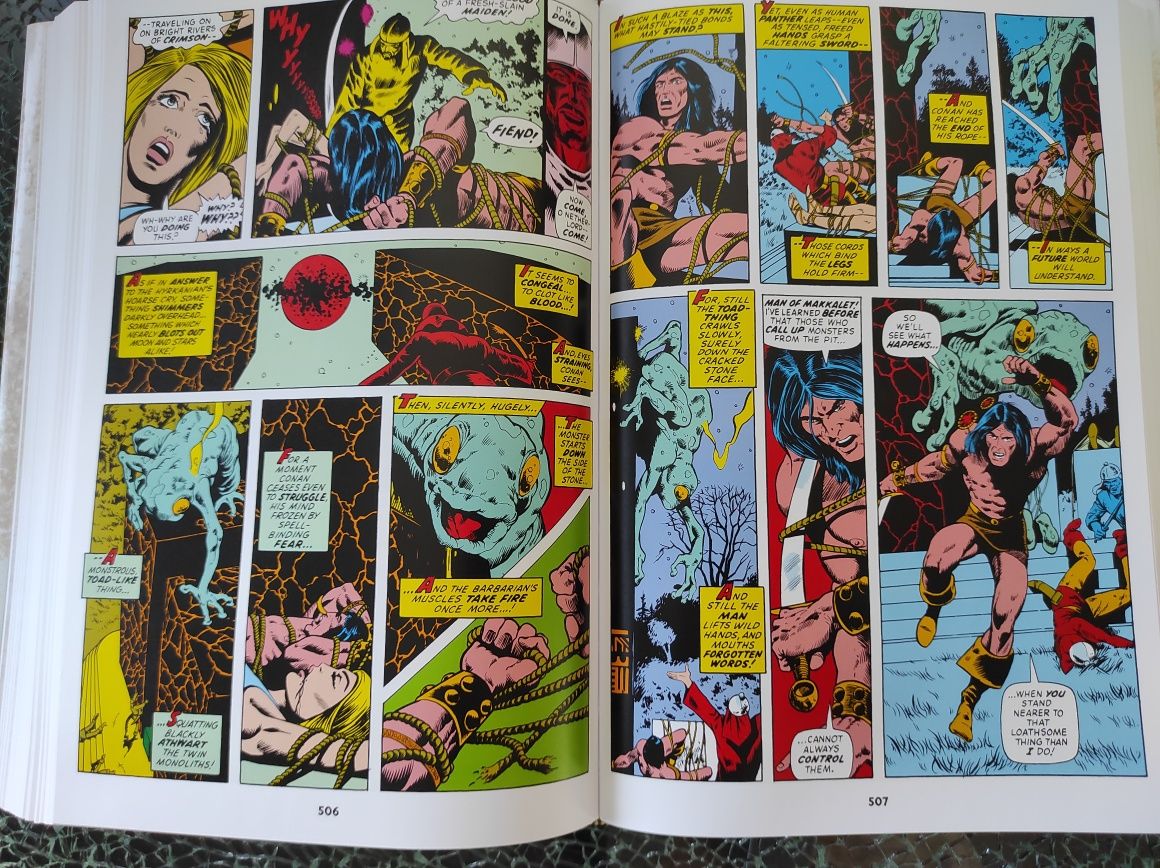 Omnibus Conan Barbarian original marvel years volume 1 banda desenhada