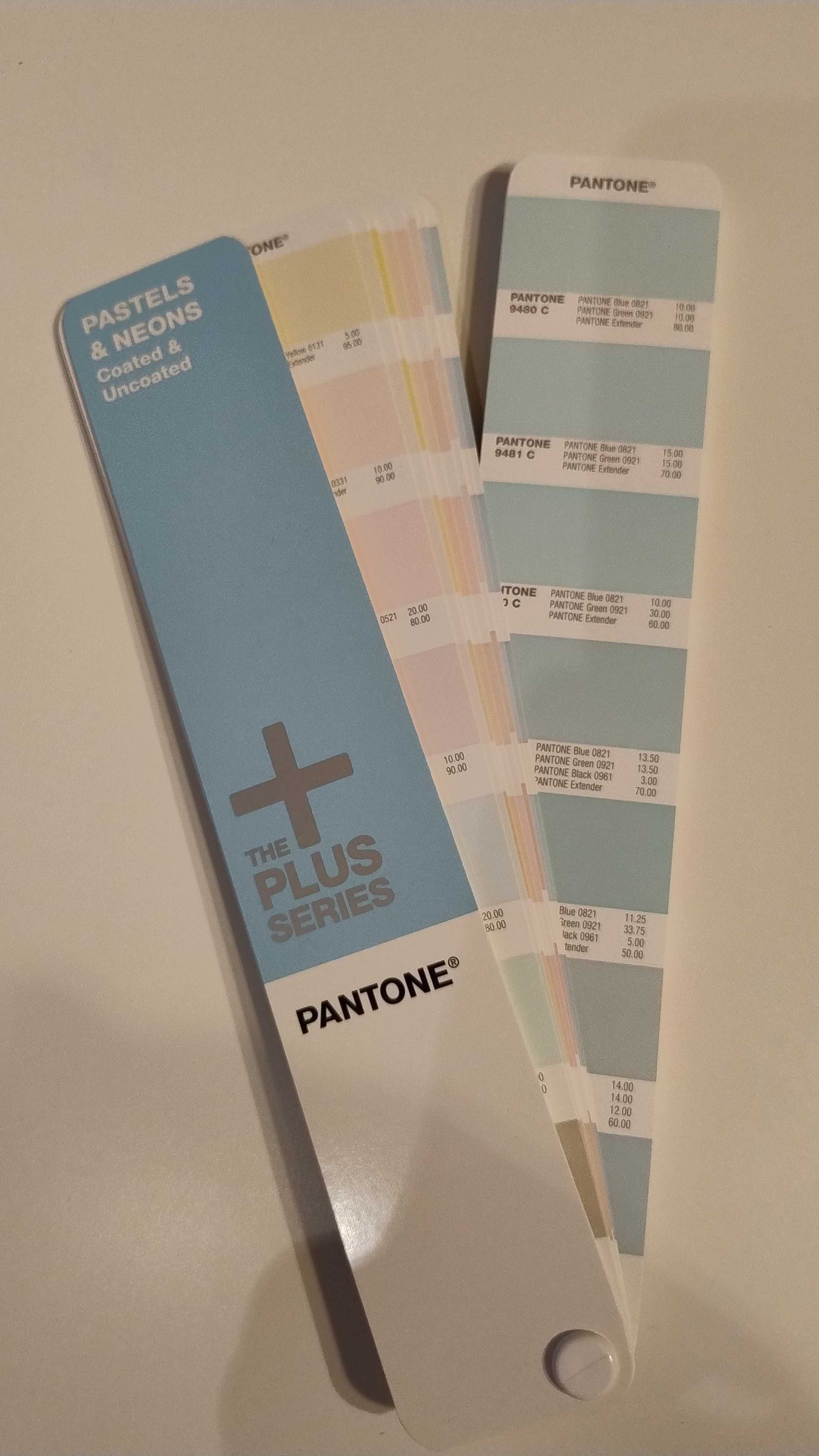 Wzornik Pantone PASTELS and NEONS Coated and Uncoated jak nowy