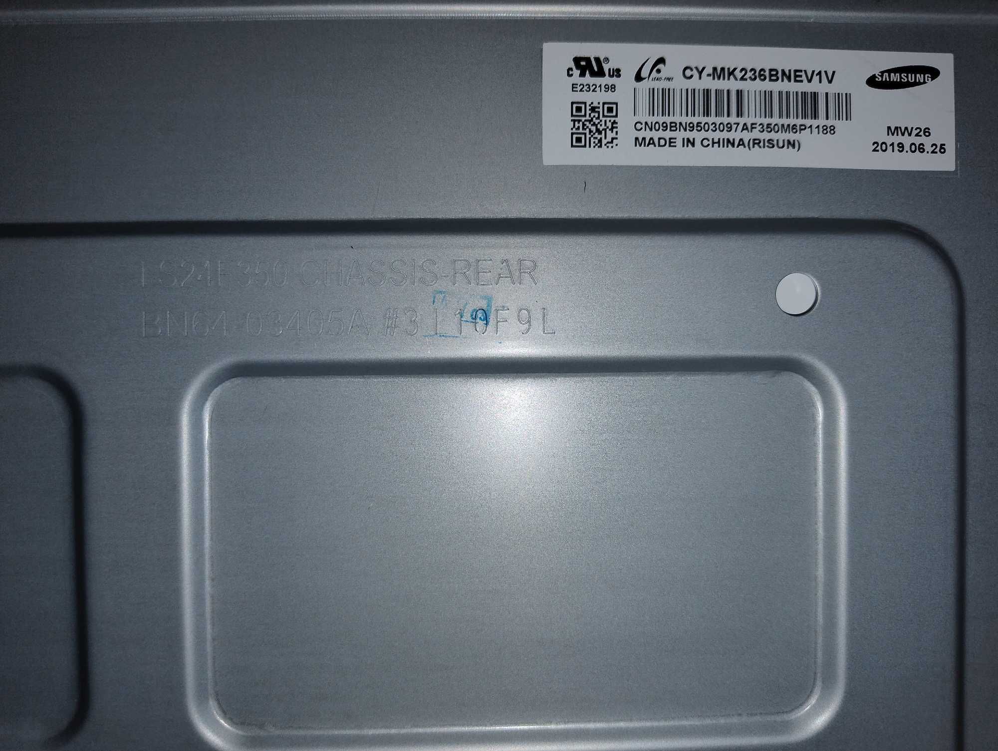 Monitor Samsung S24F356FHU - uszkodzony