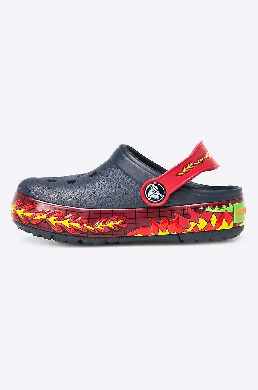 Детские кроксы сабо шлепанцы crocs lights fire dragon clog