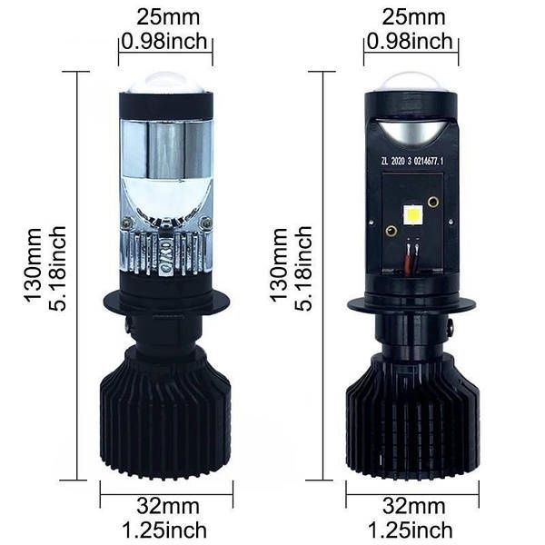 Автосвет. Лампи BI-LED міні лінзи мини линзы Y10 PRO  H7. Ціна за пару