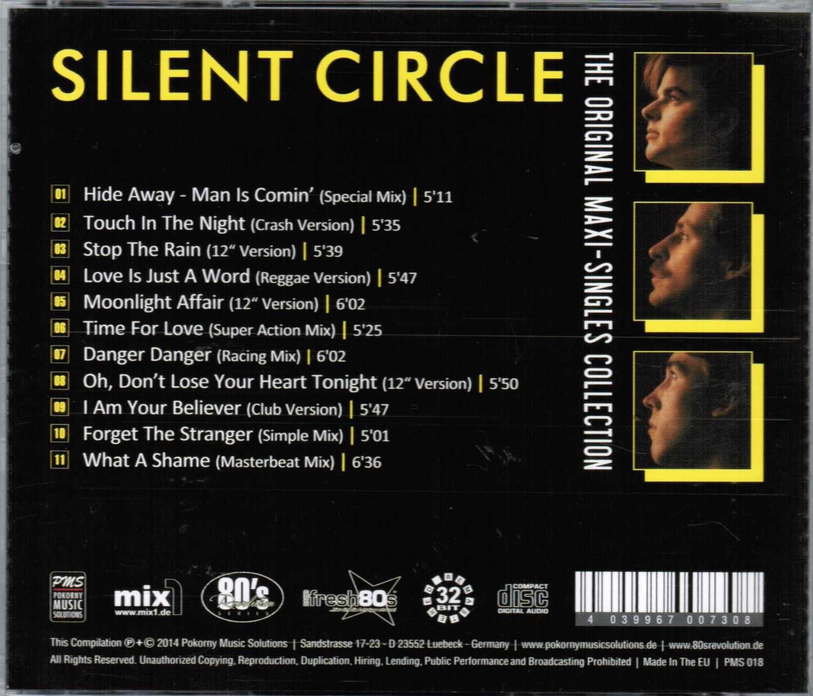 CD Silent Circle - The Original Maxi-Singles Collection (2014) Pokorny