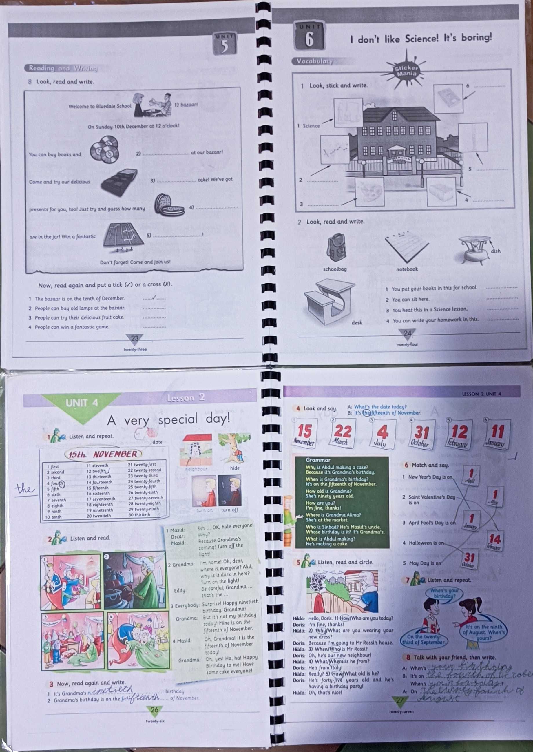 Продам комплект підручник і зошит WELCOME 2 (Workbook, Pupil`s Book)