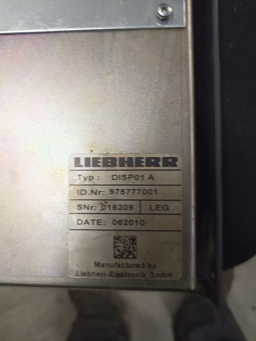 Litronic panel liebher