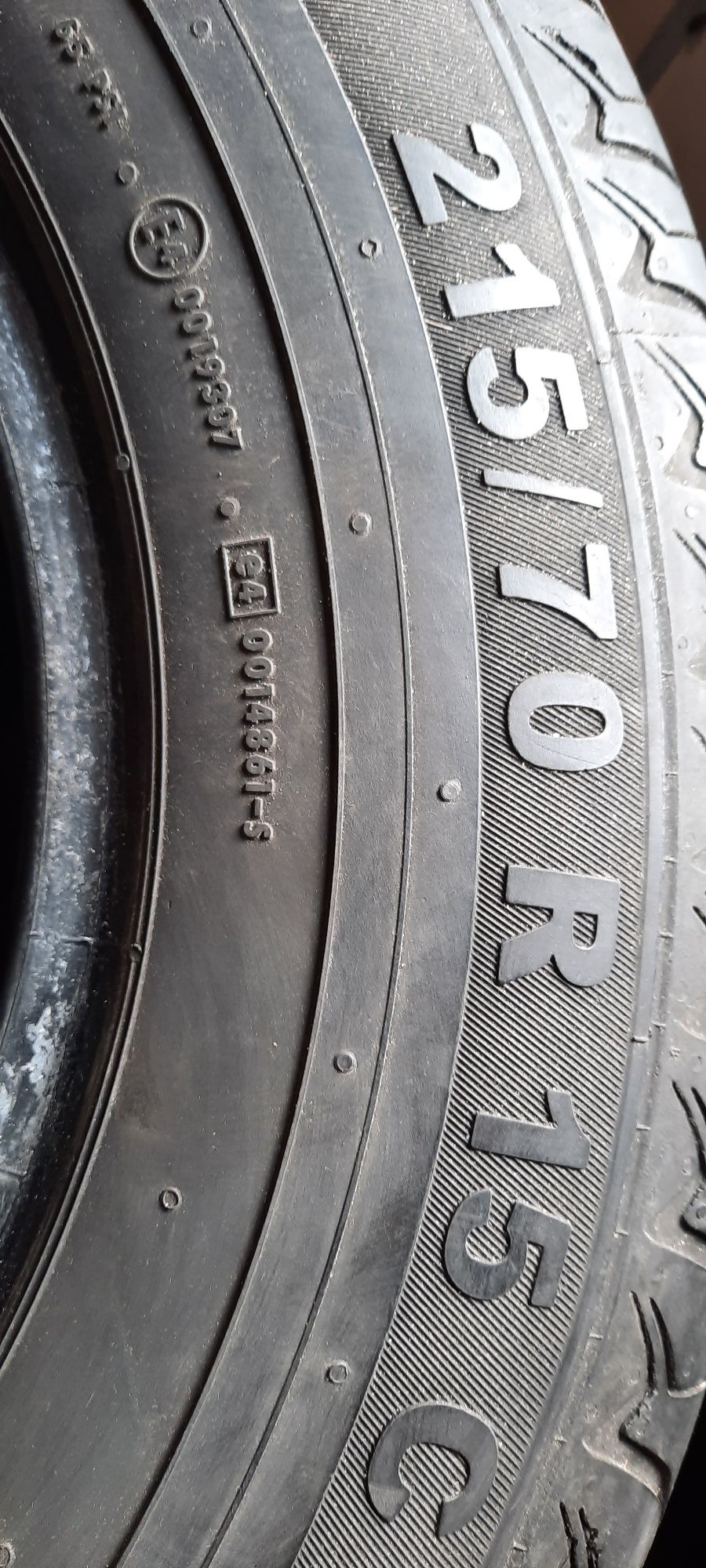 Opona pojedyncza letnia SEMPERIT VANLIFE 215/70R15C