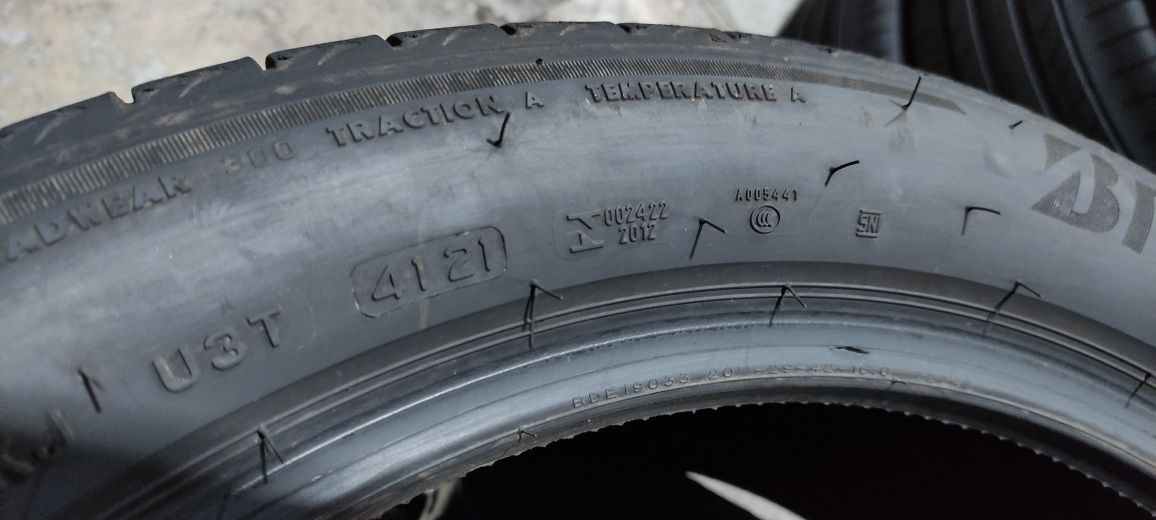 Pneus 245/45/20 Bridgestone runflat semi novos