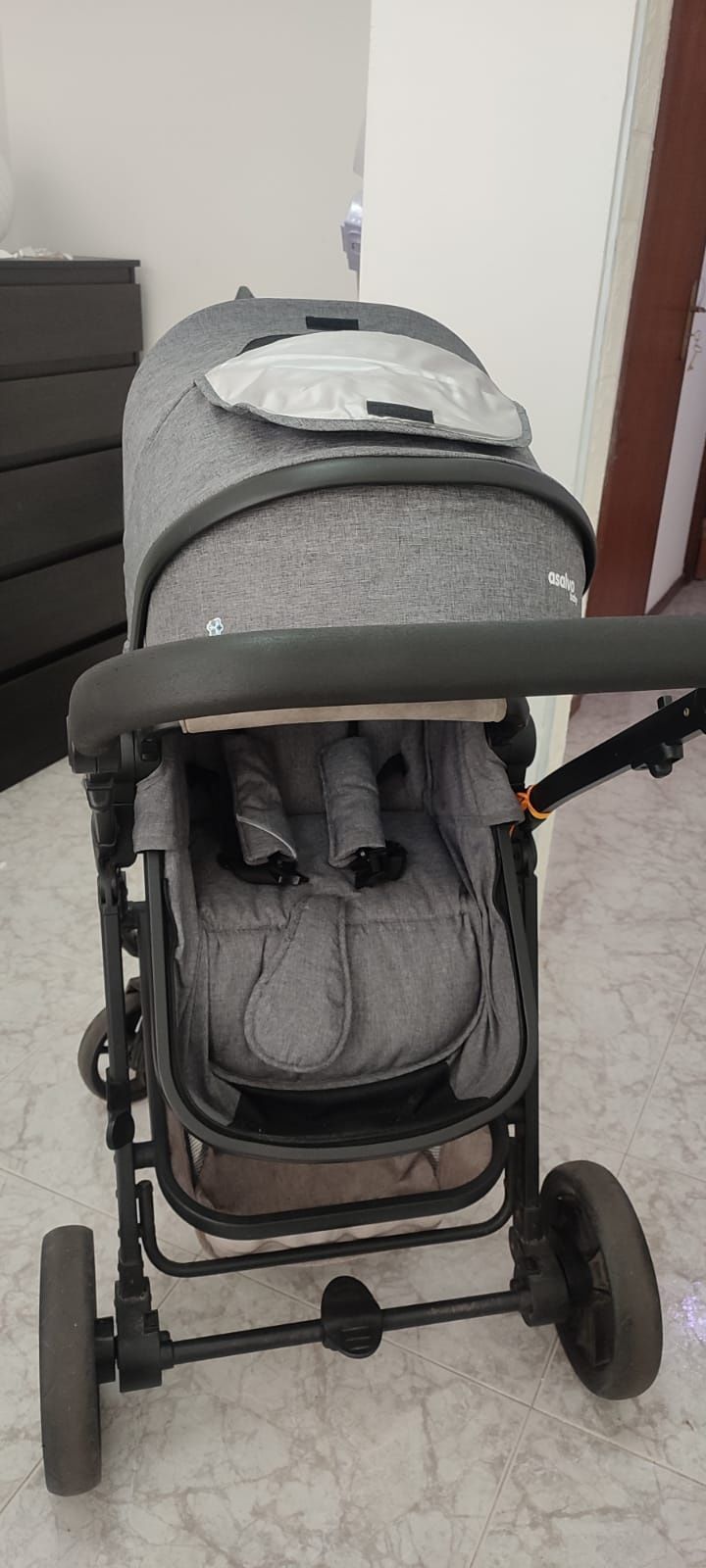 Carrinho de bebê com babycoque 3 em 1
