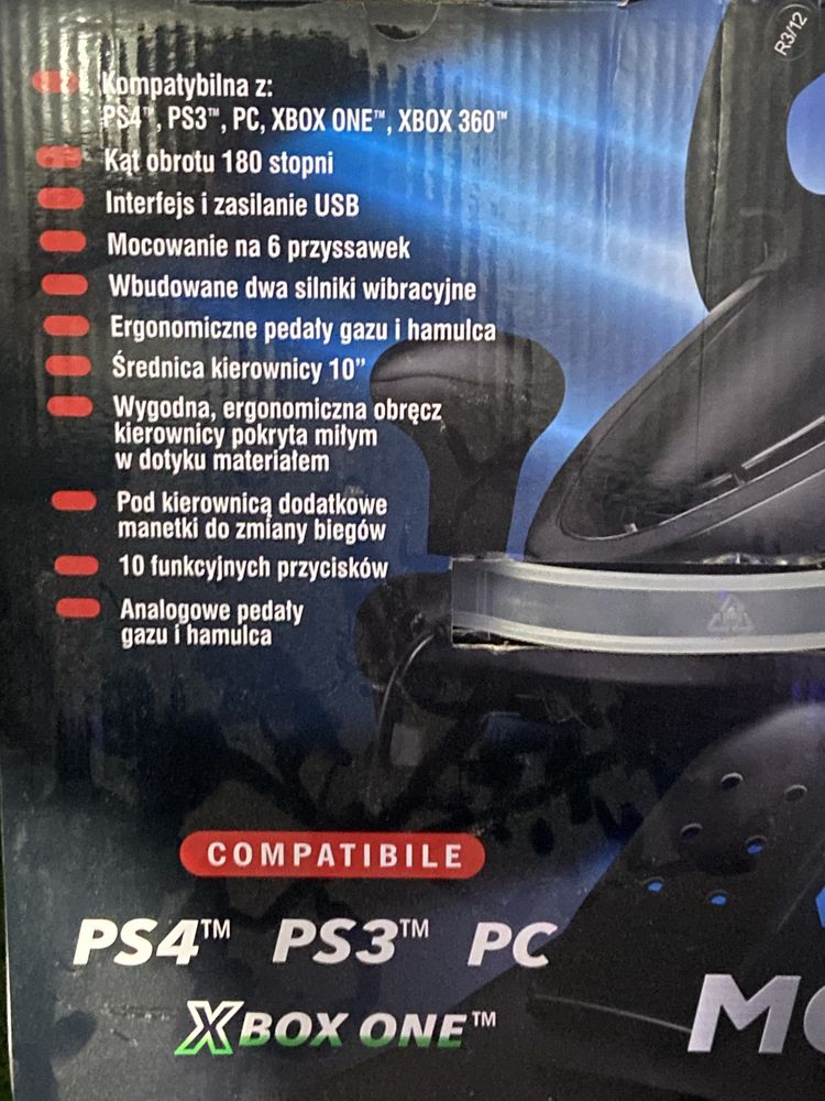 Kierownica Cobra Monaco PS4 PS3 PC Xbox one